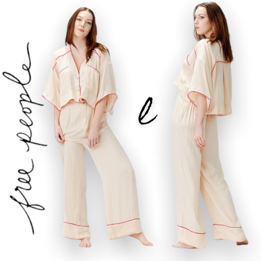 FREE PEOPLE Intimately | Shine Time Sleep Set Pink - Picture 4 of 9